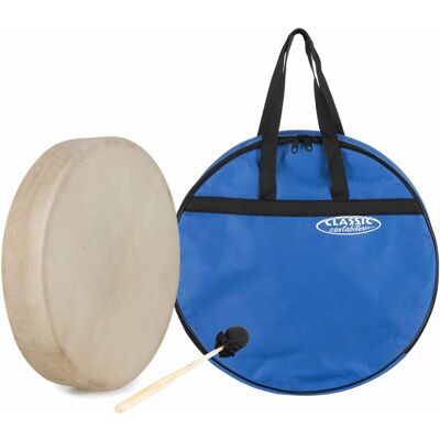 Classic Cantabile Tambour De Chaman Chamanique Meditation Peau De Chevre 16\" (41cm) Avec Housse - Publicité Classic Cantabile Tambour De Chaman Chamanique Meditation Peau De Chevre 16\" (41cm) Avec Housse - Publicité