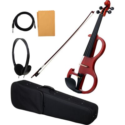 Classic Cantabile Set Violon Electronique Profeesionnel Taille 4/4 Avec Coffre Archet Casque Cable - Publicité Classic Cantabile Set Violon Electronique Profeesionnel Taille 4/4 Avec Coffre Archet Casque Cable - Publicité