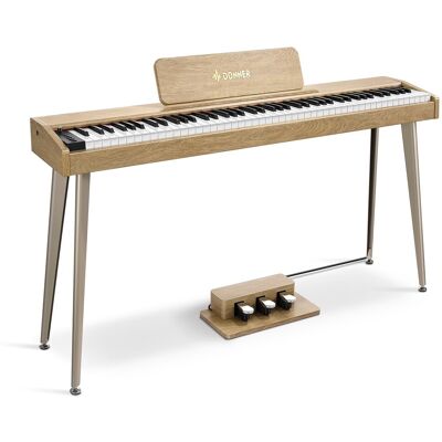 Donner Ddp-60 Piano Numérique 88 Touches Clavier De Grande Taille 128 Voix - Publicité Donner Ddp-60 Piano Numérique 88 Touches Clavier De Grande Taille 128 Voix - Publicité