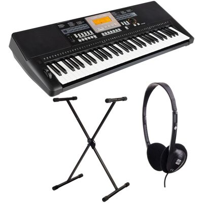 Classic Cantabile Clavier Piano Synthés Numerique 61 Touches 618 Voies Pitch Bend + Soporte Casque - Publicité Classic Cantabile Clavier Piano Synthés Numerique 61 Touches 618 Voies Pitch Bend + Soporte Casque - Publicité