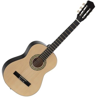 Classic Cantabile Classique Guitare Acoustique 3/4 Bois Tilleul Nylon Corde Pour Enfant 8 - 11 Ans - Publicité Classic Cantabile Classique Guitare Acoustique 3/4 Bois Tilleul Nylon Corde Pour Enfant 8 - 11 Ans - Publicité
