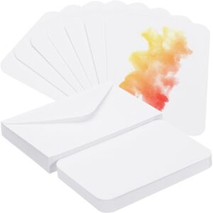 Uxcell 30 Sets Cartes Aquarelle Cartes Postales Coins Arrondis Avec Enveloppes 5x7 Inch - Publicité Uxcell 30 Sets Cartes Aquarelle Cartes Postales Coins Arrondis Avec Enveloppes 5x7 Inch - Publicité