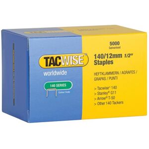 Agrafes Galvanisées Tacwise 140 12mm (Paquet De 5000) Tac0343 - Publicité Agrafes Galvanisées Tacwise 140 12mm (Paquet De 5000) Tac0343 - Publicité