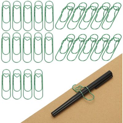 Uxcell 24 Pcs Porte-Stylos, Pinces Pour Cœur Vert Mignon Pour Carnet - Publicité Uxcell 24 Pcs Porte-Stylos, Pinces Pour Cœur Vert Mignon Pour Carnet - Publicité
