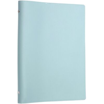 Uxcell Porte-Documents A4 8 Anneaux Cuir Bleu Clair - Publicité Uxcell Porte-Documents A4 8 Anneaux Cuir Bleu Clair - Publicité