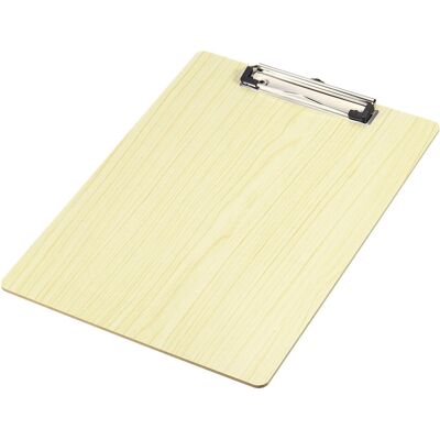 Uxcell Presse-Papiers Panneau Clip 8,9x12,4 Pouce A4 Lettre Bois Érable Texture - Publicité Uxcell Presse-Papiers Panneau Clip 8,9x12,4 Pouce A4 Lettre Bois Érable Texture - Publicité