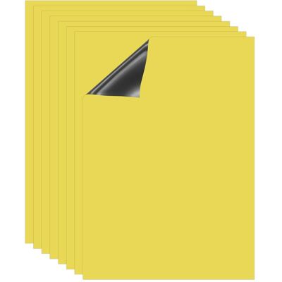 Uxcell Panneau Effaçable À Sec, 8 Planches A4 Pour Calendrier Frigo Avec Aimants, Jaune - Publicité Uxcell Panneau Effaçable À Sec, 8 Planches A4 Pour Calendrier Frigo Avec Aimants, Jaune - Publicité