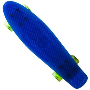 Sans Marque Skateboard Master 22 Avec Roues Lumineuses - Bleu - Publicité Sans Marque Skateboard Master 22 Avec Roues Lumineuses - Bleu - Publicité