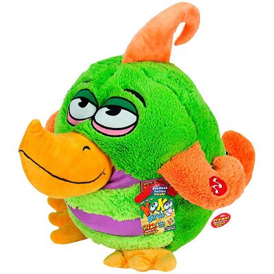 Peluche Sonore Kookoo Birds - Vert Et Orange - Giochi Preziosi - Publicité Peluche Sonore Kookoo Birds - Vert Et Orange - Giochi Preziosi - Publicité