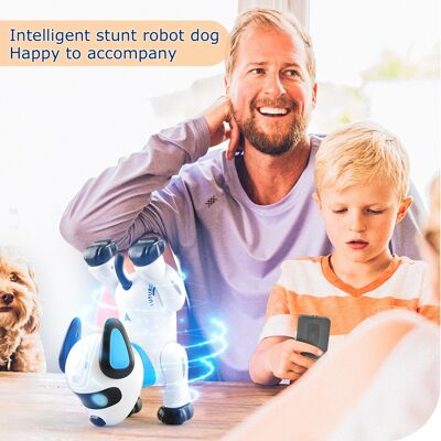 Sans Marque/générique Le Neng K21 Chien Robot Électronique Acrobatique Jouet Robot Télécommandé Avec - Publicité Sans Marque/générique Le Neng K21 Chien Robot Électronique Acrobatique Jouet Robot Télécommandé Avec - Publicité