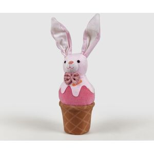 Edg Enzo De Gasperi Décoration De Pâques Peluche Lapin Glacé 29x9cm Rose - Publicité Edg Enzo De Gasperi Décoration De Pâques Peluche Lapin Glacé 29x9cm Rose - Publicité