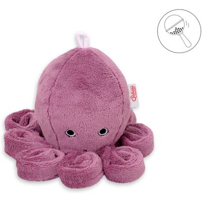 Bobono Peluche Pieuvre Pour Enfants Avec Hochet - Rose Sale - Publicité Bobono Peluche Pieuvre Pour Enfants Avec Hochet - Rose Sale - Publicité
