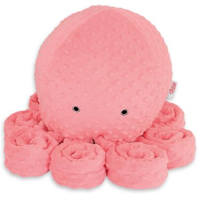 Bobono Grande Peluche Pieuvre Xxl - Corail - Publicité Bobono Grande Peluche Pieuvre Xxl - Corail - Publicité