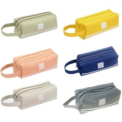 Eurowagens Rge Capacité Stylo Grand Sac Compartiments Voyage Cosmétique Sac Rangement - Publicité Eurowagens Rge Capacité Stylo Grand Sac Compartiments Voyage Cosmétique Sac Rangement - Publicité