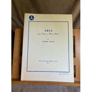 Eugène Bozza Aria Violon Ou Flute Piano Partition Édition Leduc Carte Téléch. Publicité Eugène Bozza Aria Violon Ou Flute Piano Partition Édition Leduc Carte Téléch. Publicité