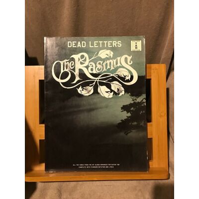 The Rasmus Dead Letters Score Partition Guitare Chant Tablature - Publicité The Rasmus Dead Letters Score Partition Guitare Chant Tablature - Publicité