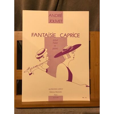 André Jolivet Fantaisie Caprice Pour Flûte Et Piano Partition Éditions Leduc - Publicité André Jolivet Fantaisie Caprice Pour Flûte Et Piano Partition Éditions Leduc - Publicité
