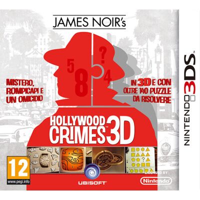 James Noir'S Crimes À Hollywood Nintendo 3ds Ubisoft - Publicité James Noir'S Crimes À Hollywood Nintendo 3ds Ubisoft - Publicité