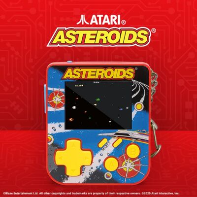 Hypermegatech Atari Asteroids Porte-Clés - Publicité Hypermegatech Atari Asteroids Porte-Clés - Publicité