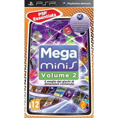 Compilation Mega Mini 2 Sony Psp Sony Computer Entertainment - Publicité Compilation Mega Mini 2 Sony Psp Sony Computer Entertainment - Publicité
