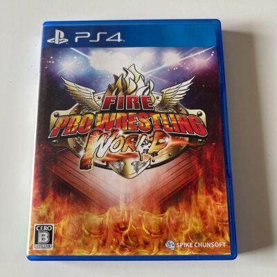 Fire Pro Wrestling World Sony Playstation 4 Ps4 Version Japonaise Testée - Publicité Fire Pro Wrestling World Sony Playstation 4 Ps4 Version Japonaise Testée - Publicité