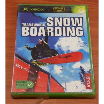 Jeu Xbox Snow Boarding Neuf Blister - Publicité Jeu Xbox Snow Boarding Neuf Blister - Publicité