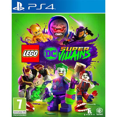 Lego Dc Super Vilains Ps4 Playstation 4 Warner Bros - Publicité Lego Dc Super Vilains Ps4 Playstation 4 Warner Bros - Publicité