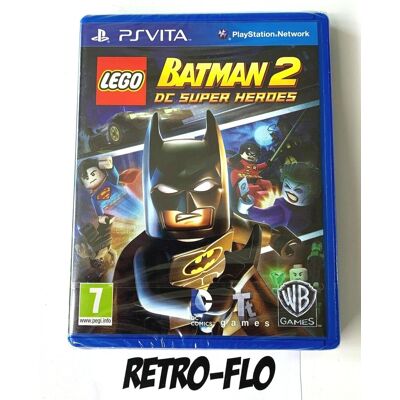 Lego Batman 2 Dc Super Heroes - Jeu Playstation Ps Vita - Neuf - Es Import - Publicité Lego Batman 2 Dc Super Heroes - Jeu Playstation Ps Vita - Neuf - Es Import - Publicité