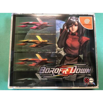 Jeu De Tir Border Down Édition Limitée Pour Sega Dreamcast - Publicité Jeu De Tir Border Down Édition Limitée Pour Sega Dreamcast - Publicité