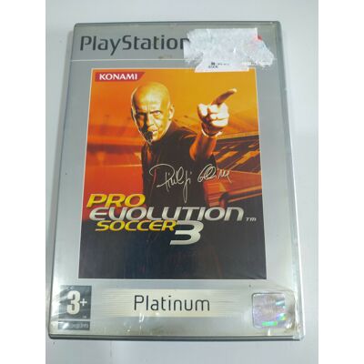 Pro Evolution Soccer 3 Konami Platinum - Sony Playstation 2 Jeu Para Ps2 3t - Publicité Pro Evolution Soccer 3 Konami Platinum - Sony Playstation 2 Jeu Para Ps2 3t - Publicité