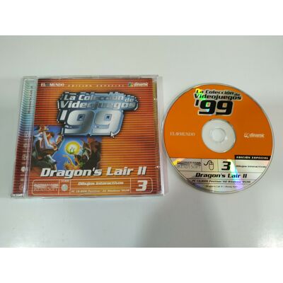 Dragon S Lair Ii La Maquina Del Tiempo Jeu Para Pc Cd-Rom Dinamic - Publicité Dragon S Lair Ii La Maquina Del Tiempo Jeu Para Pc Cd-Rom Dinamic - Publicité