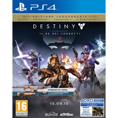 Destiny Le Roi Des Corrompus Éd. Légendaire D1 Day One Édition Ps4 Playstation 4 - Publicité Destiny Le Roi Des Corrompus Éd. Légendaire D1 Day One Édition Ps4 Playstation 4 - Publicité