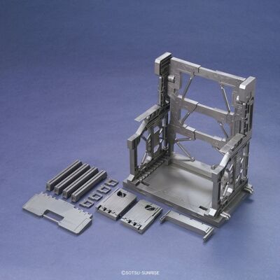 Bandai Model Kit System Base 001 Gun Metal Accessoires - Publicité Bandai Model Kit System Base 001 Gun Metal Accessoires - Publicité