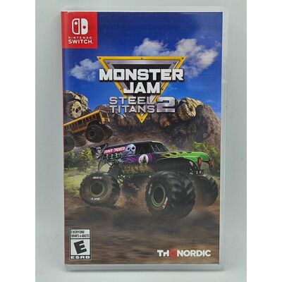 Monster Cable Jam Steel Titans 2 - Nintendo Switch - Scellé - Endommagé - Publicité Monster Cable Jam Steel Titans 2 - Nintendo Switch - Scellé - Endommagé - Publicité