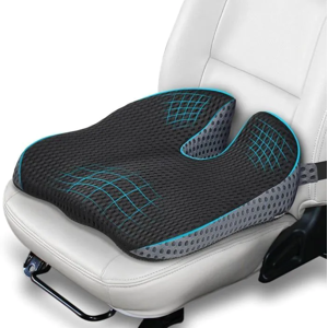 Bigilantuh Coussin Siège Voiture Bureau Rehausseur Mousse Mémoire Ergonomique Antidérapant - Publicité Bigilantuh Coussin Siège Voiture Bureau Rehausseur Mousse Mémoire Ergonomique Antidérapant - Publicité