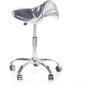 Tabouret Coiffure Selle Urbanity Argent Pour Salon Manucure Ongles - Publicité Tabouret Coiffure Selle Urbanity Argent Pour Salon Manucure Ongles - Publicité