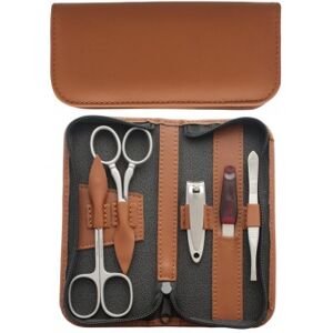 Tenartis Set Manucure 5 Pièces En Acier Inoxydable Avec Coupe-Ongles Et Étui En Cuir Véri - Publicité Tenartis Set Manucure 5 Pièces En Acier Inoxydable Avec Coupe-Ongles Et Étui En Cuir Véri - Publicité