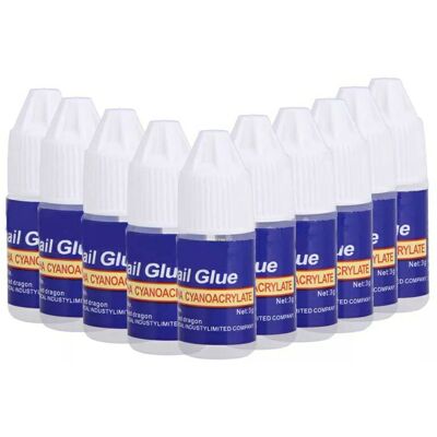UNKNOWN - Nail Glue Capsules - 20 tubes - 3g capsules - Colle pour ongles - Publicité UNKNOWN - Nail Glue Capsules - 20 tubes - 3g capsules - Colle pour ongles - Publicité