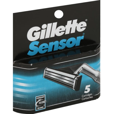 ✔ Pack 5 Lames Gillette Sensor Recharges Rasoir Rasage Gilette Original Vintage - Publicité ✔ Pack 5 Lames Gillette Sensor Recharges Rasoir Rasage Gilette Original Vintage - Publicité