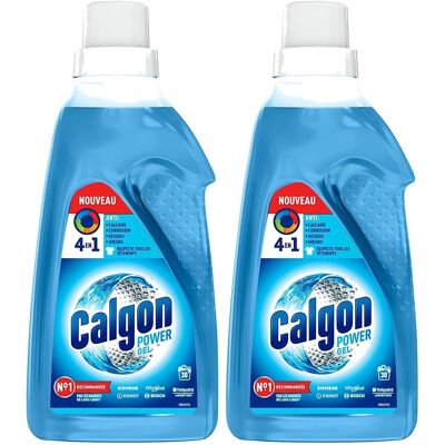Calgon Power 4-en-1 Gel Anti-Calcaire - Détergent - Publicité Calgon Power 4-en-1 Gel Anti-Calcaire - Détergent - Publicité
