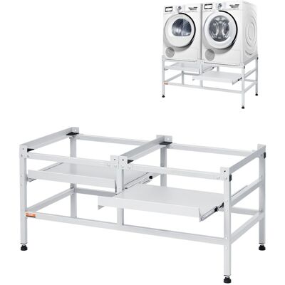 Support pour Machine à Laver Vevor 48.5x25 Pouces 590lb - Support pour Machine à Laver - Publicité Support pour Machine à Laver Vevor 48.5x25 Pouces 590lb - Support pour Machine à Laver - Publicité