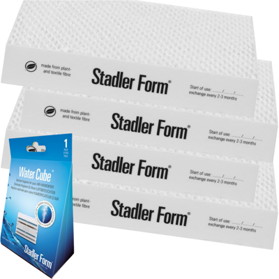 Filtres Stadler Form Oskar X4 Pour Humidificateurs D'Air + Cube D'Eau Antibactér - Publicité Filtres Stadler Form Oskar X4 Pour Humidificateurs D'Air + Cube D'Eau Antibactér - Publicité