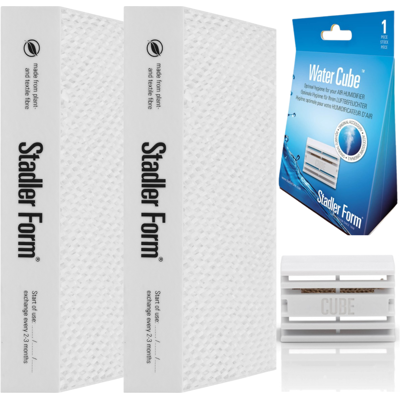 Filtre Oskar Stadler Form X2 Pour Humidificateur Karl Big Noah Pro + Cube D'Eau - Publicité Filtre Oskar Stadler Form X2 Pour Humidificateur Karl Big Noah Pro + Cube D'Eau - Publicité