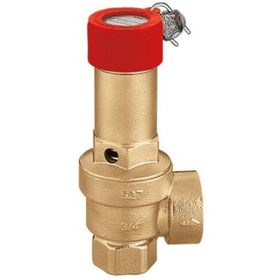 CALEFFI - 527425 - 1/2'' x 3/4'' - 2,5 bar - Soupape - Publicité CALEFFI - 527425 - 1/2'' x 3/4'' - 2,5 bar - Soupape - Publicité
