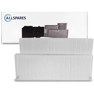 Filtre Pour Vmc (2pcs) Vaillant Recovair Var 260/4 / 360/4 (F9/g4) Par Allspares - Publicité Filtre Pour Vmc (2pcs) Vaillant Recovair Var 260/4 / 360/4 (F9/g4) Par Allspares - Publicité
