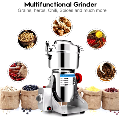 Sans Marque Moulin À Graines Et Épices 3000w Broyage Rapide 800g Idéal Pour La Cuisine - Publicité Sans Marque Moulin À Graines Et Épices 3000w Broyage Rapide 800g Idéal Pour La Cuisine - Publicité