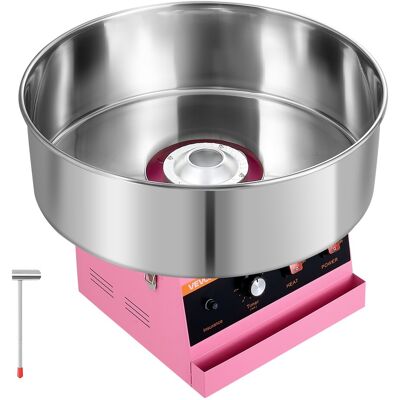 Vevor Machine À Barbe À Papa Électrique 1000 W Pour Fêtes Foraines Maison Rose - Publicité Vevor Machine À Barbe À Papa Électrique 1000 W Pour Fêtes Foraines Maison Rose - Publicité