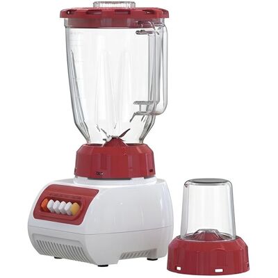 Avizar Mixeur Électrique 400w Avec Bol Gradué Et Moulin Compact Inclus Rouge - Publicité Avizar Mixeur Électrique 400w Avec Bol Gradué Et Moulin Compact Inclus Rouge - Publicité