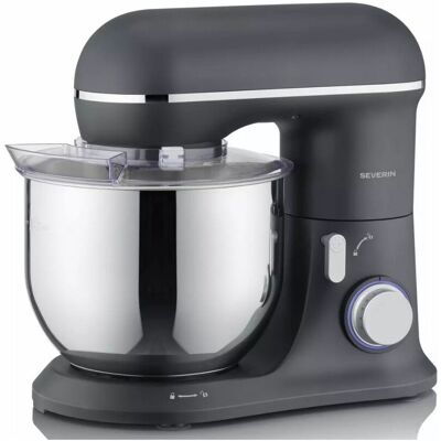 Severin Robot Pétrin 5.3l 1200w Noir Mat Km3899 - Publicité Severin Robot Pétrin 5.3l 1200w Noir Mat Km3899 - Publicité