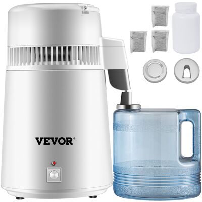 Vevor 4l 750w Distillateur D'Eau Professionnel Filtre Bureau Laboratoire Clinique - Publicité Vevor 4l 750w Distillateur D'Eau Professionnel Filtre Bureau Laboratoire Clinique - Publicité